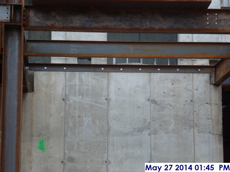 Installing steel angles for metal decking at Elev. 1,2,3  (2nd Floor) Facing West (800x600)